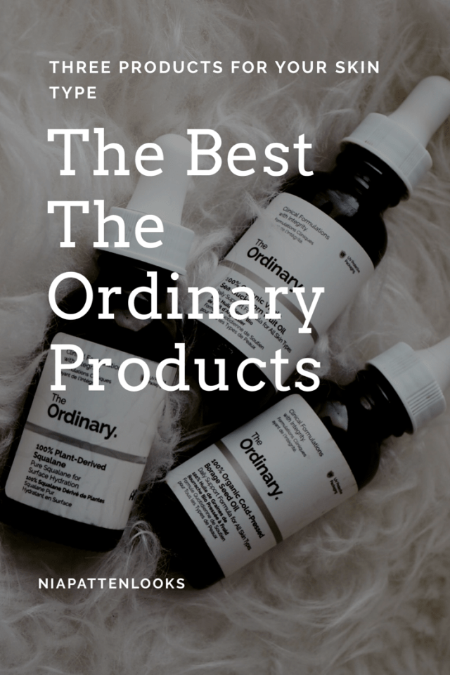 The best three The Ordinary Products for you