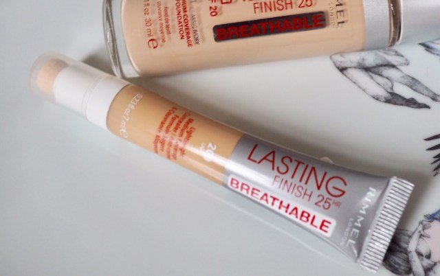 Rimmel Lasting Finish Breathable Concealer- plastic tube with sponge tip