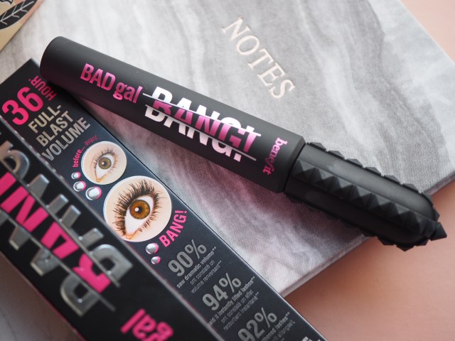 Benefit Bad Gal Bang Mascara Review black mascara tube