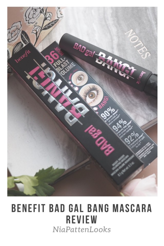 Benefit Bad Gal Bang Mascara Review and Before and After Pics pinnacle graphic