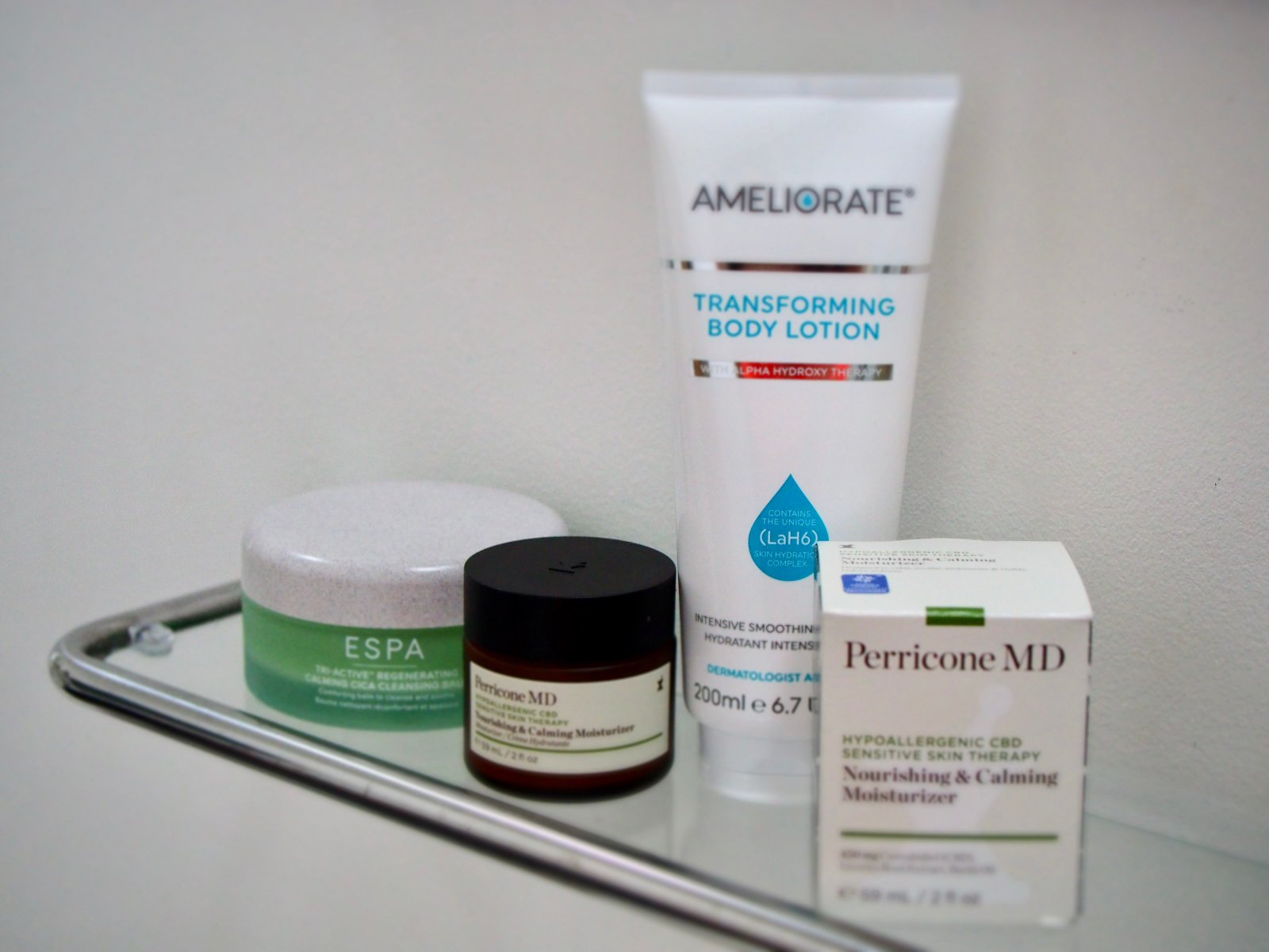 How to Choose the Best Products for Dry Winter Skin- skincare on a shelf